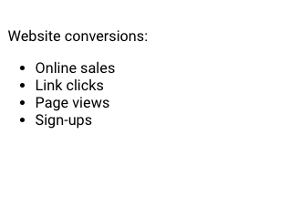 Examples of website conversions 1